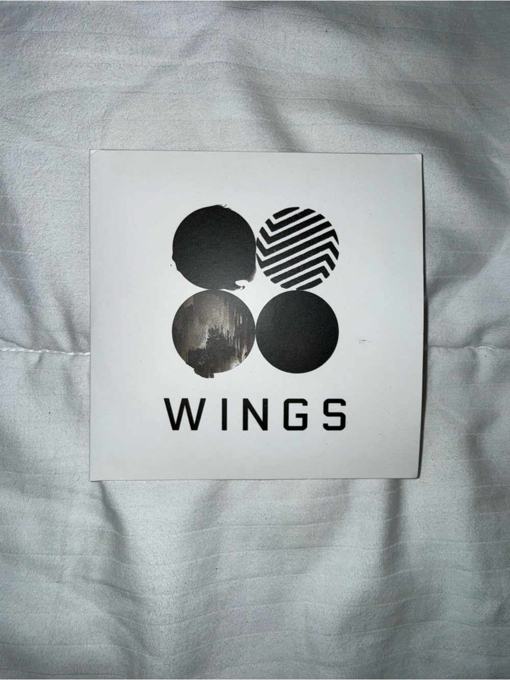 BTS Wings CD Coaster